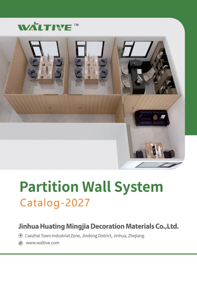 WALTIVE Partition Wall System 2027 cover